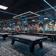 Không Gian Thiết Kế Quán Bida HBD Billiards Hiện Đại